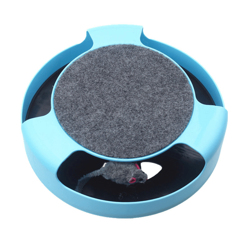 Interactive Cat Scratch And Spin Toy-2