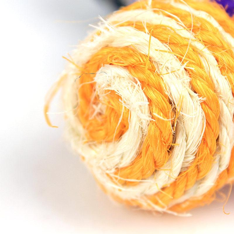 Sisal Tease Cat Ball - The Ultimate Cat Scratching Toy!-2