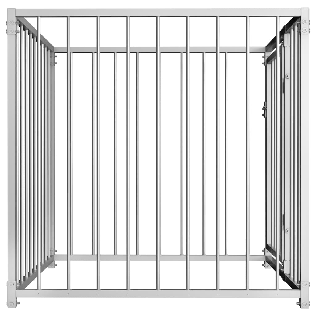 NNEVL Outdoor Dog Kennel 100x100x100 cm