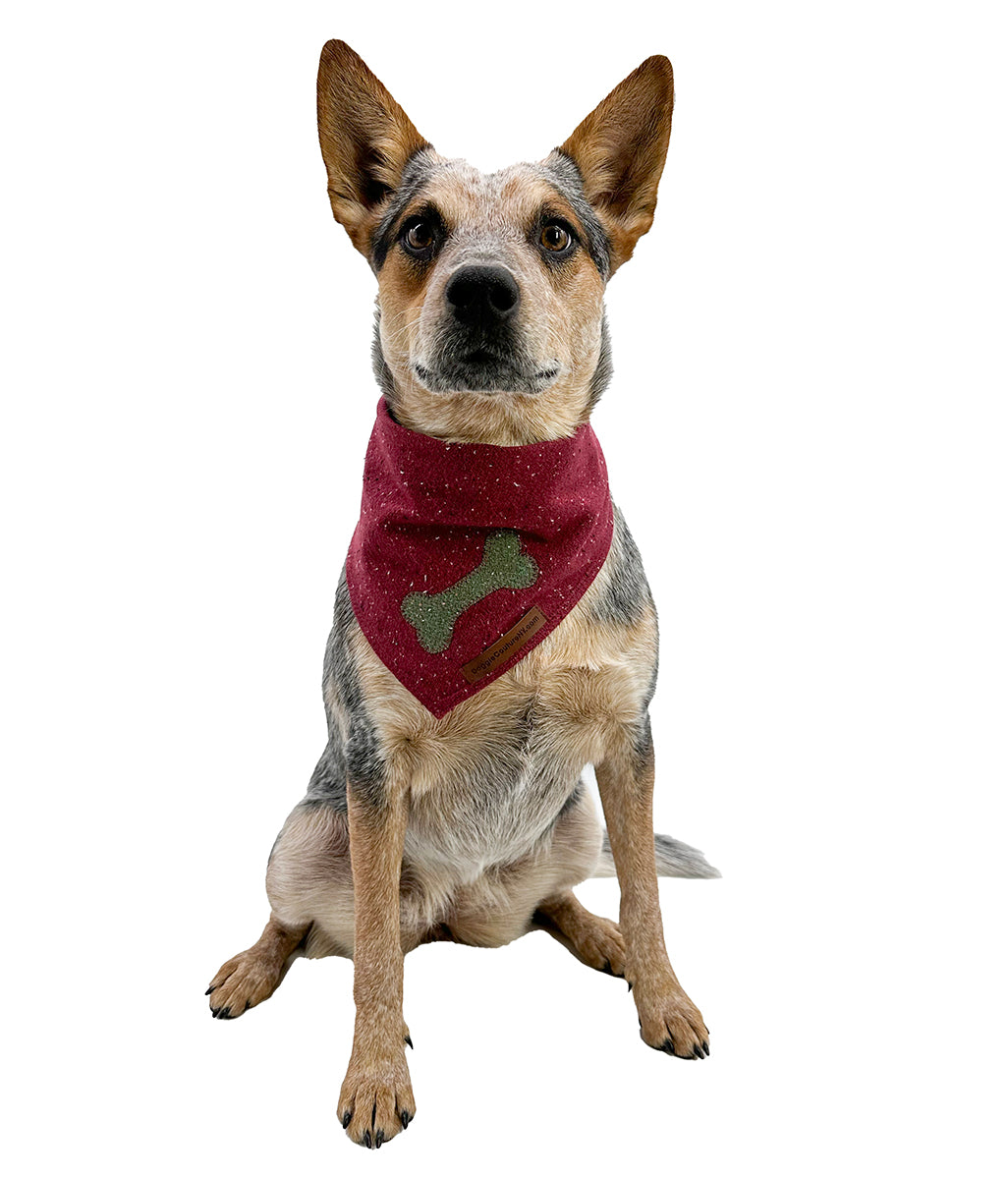 DCNY Crimson Confetti Bandana-2