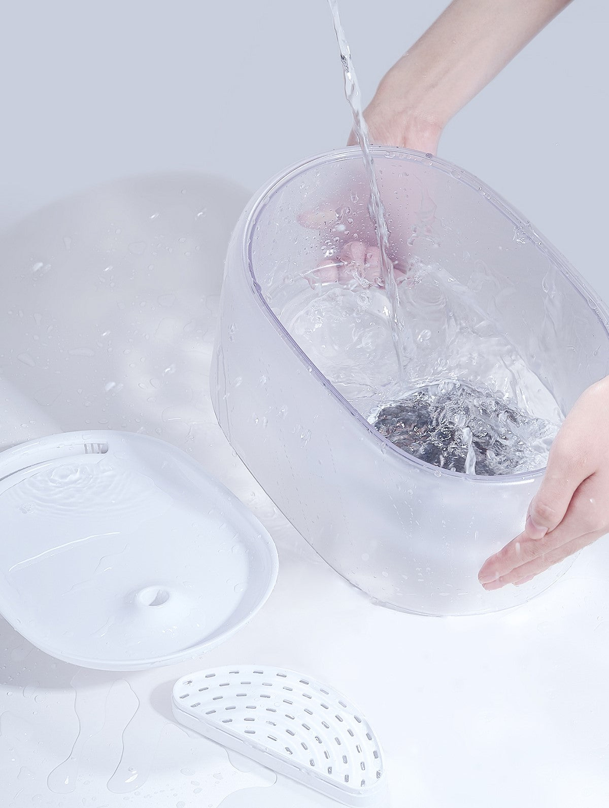Smart Temperature UVC Sterilization Water Fountain
