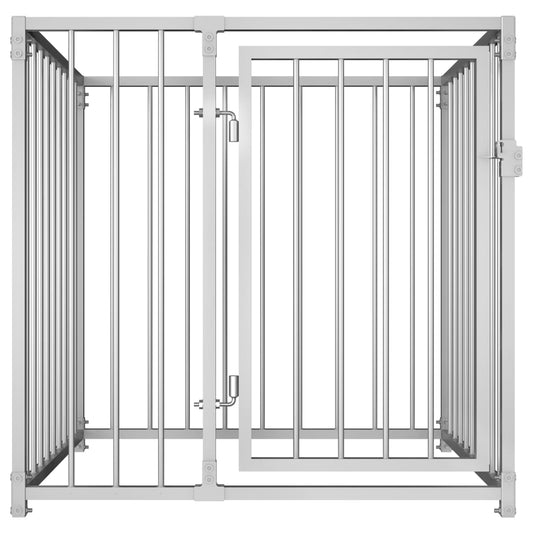 NNEVL Outdoor Dog Kennel 100x100x100 cm